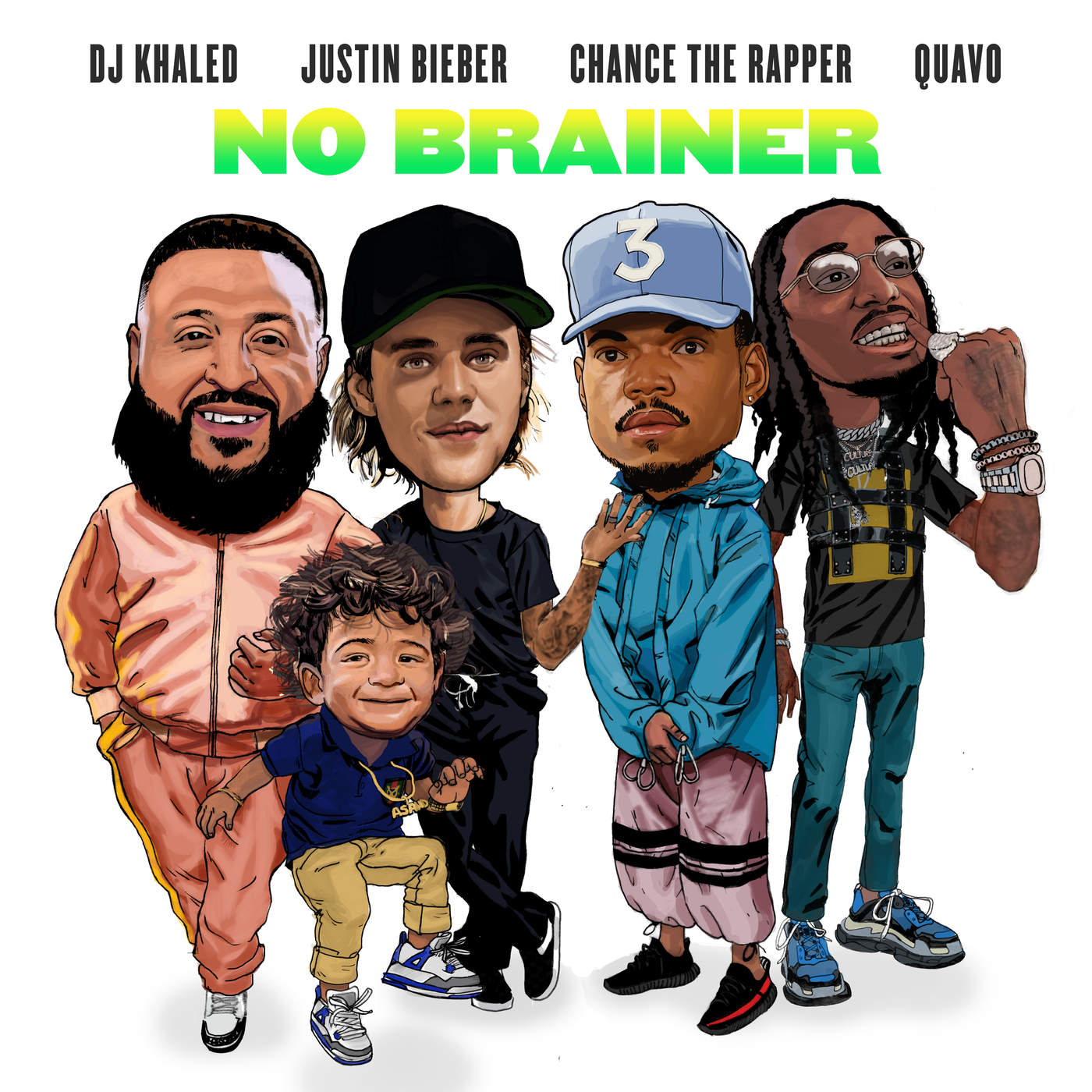 Dj Khaled Reunites Justin Bieber Chance The Rapper Quavo For No Brainer Drai S The Best Las Vegas Nightclub