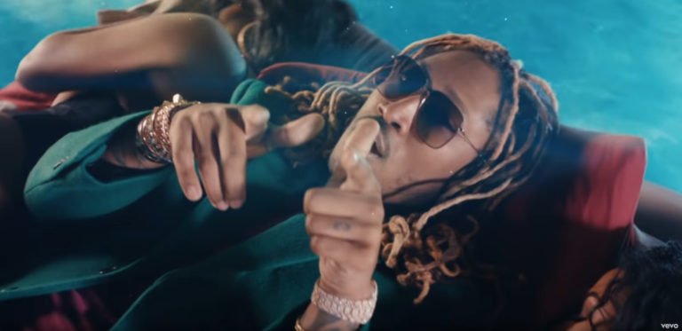 Future Goes Under the Sea For "Goin Dummi" Music Video