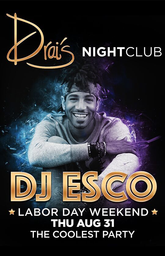 DJ Esco at Drai's Nightclub in Las Vegas