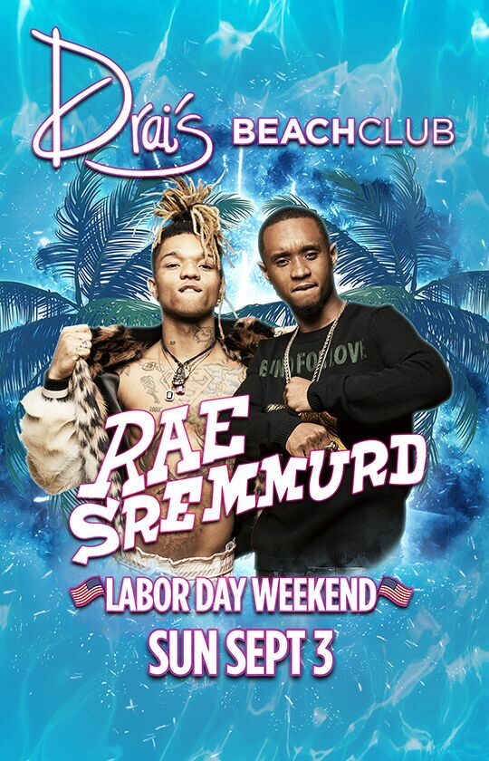 Rae Sremmurd at Drai's Beachclub in Las Vegas