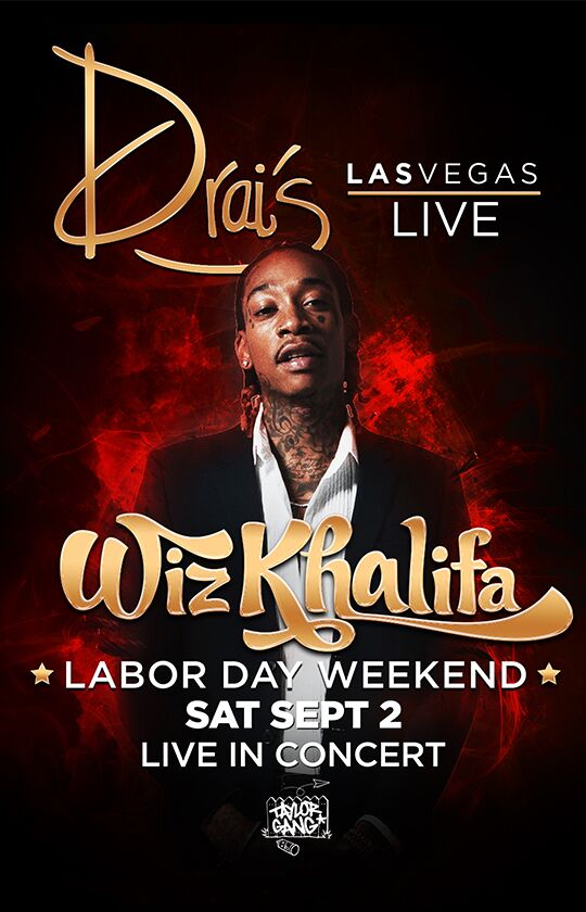 Wiz Khalifa at Drai's Nightclub in Las Vegas