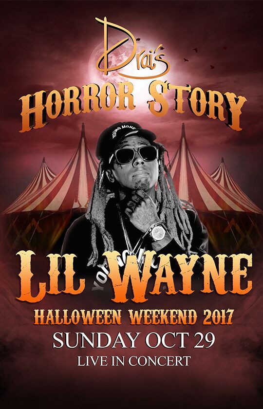 Lil Wayne at Drai's Nightclub 'Horror Story' Halloween Weekend Celebration in Las Vegas