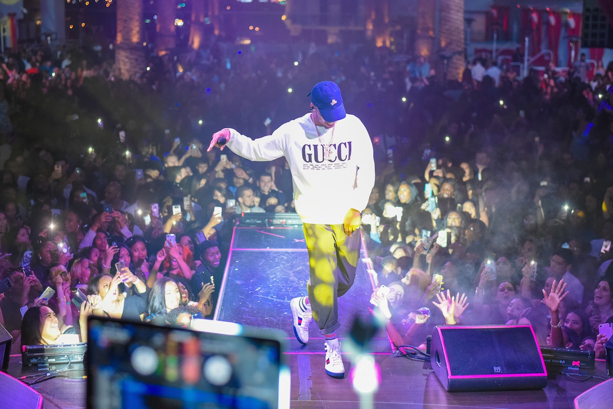 Rae Sremmurd and Trey Songz at Drai's Nightclub