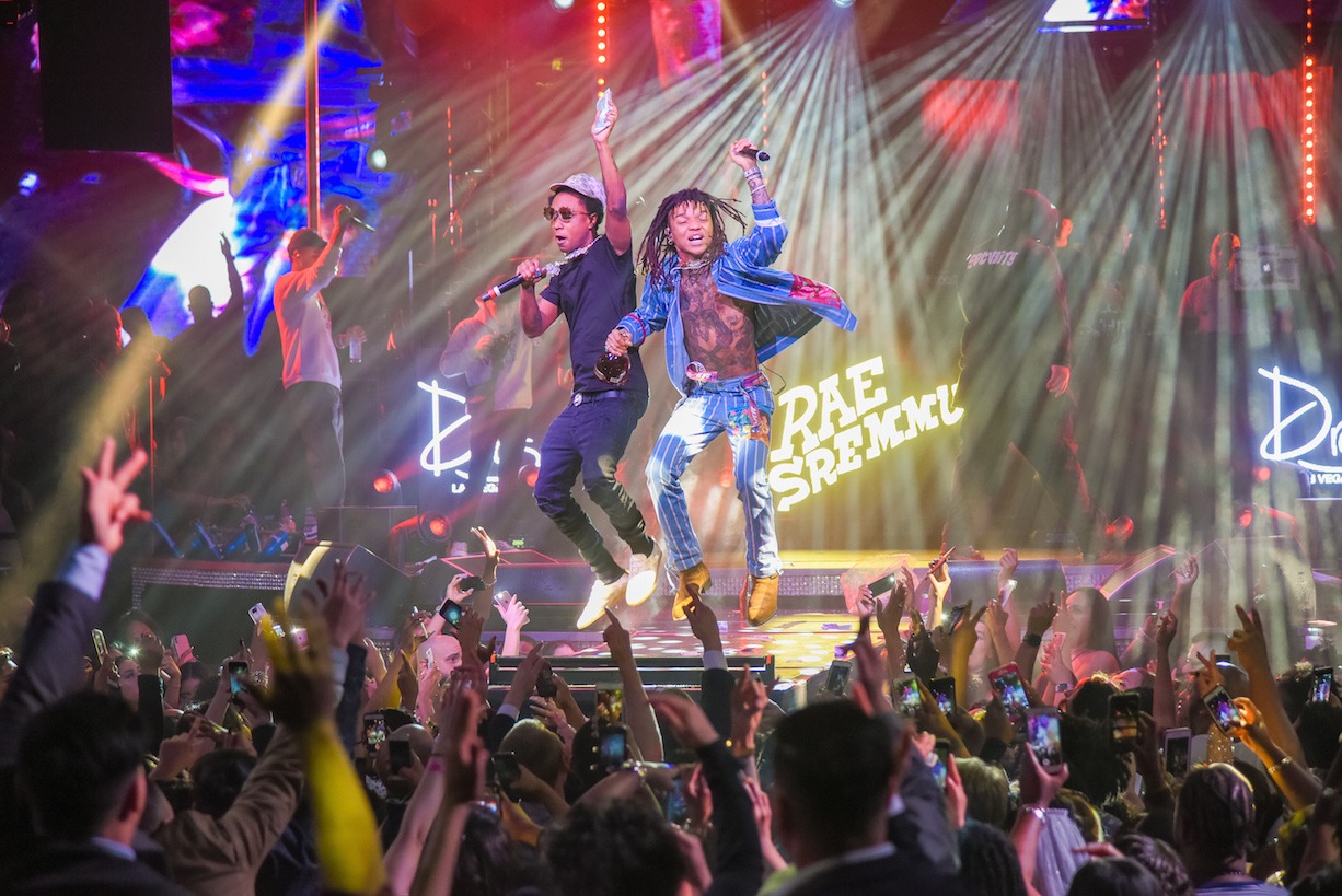 Rae Sremmurd and Trey Songz at Drai's Nightclub